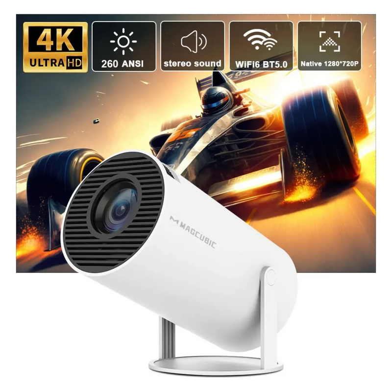 Projetor HY300 Smart LED – Full HD 1080p