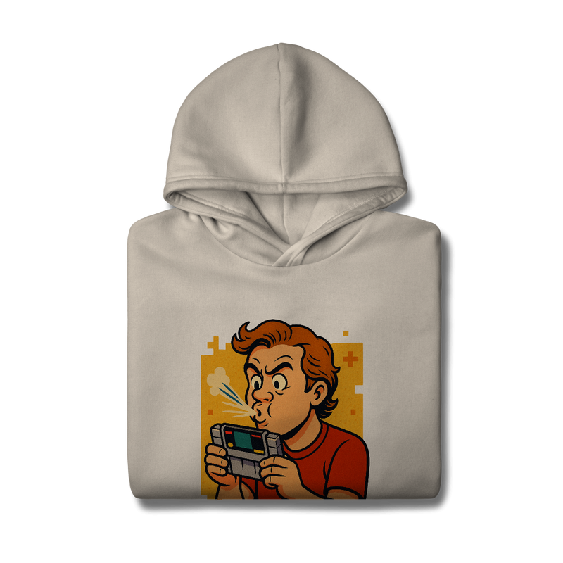 Moletom Nerd Retrô — Se Assoprar Funciona