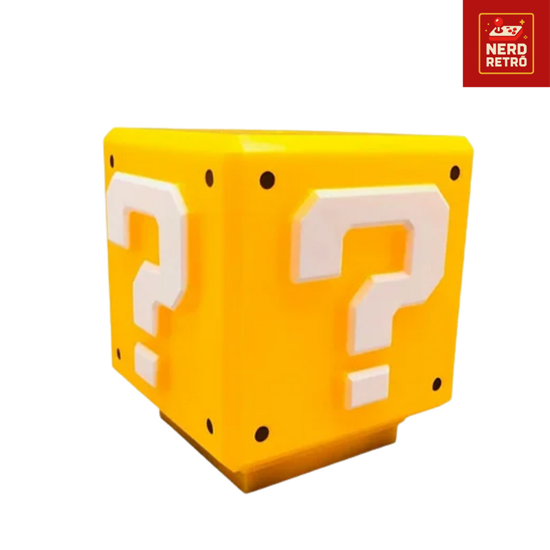 Luminária Bloco ? – Mario World Edition