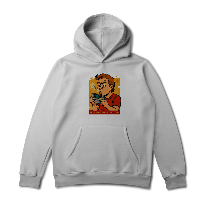 Moletom Nerd Retrô — Se Assoprar Funciona